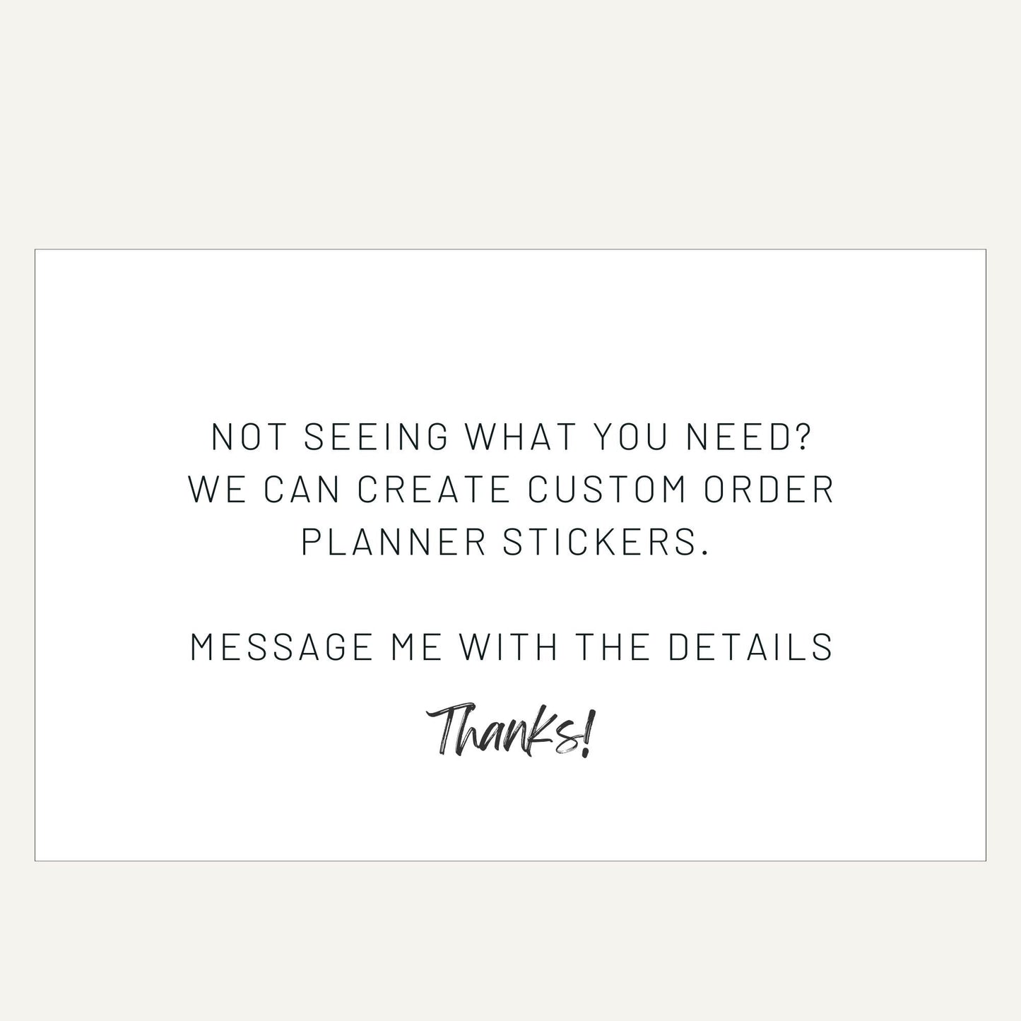 RAZOR - Mini Icon Stickers | Minimalist Planner Stickers | Functional Stickers | Bullet Journal