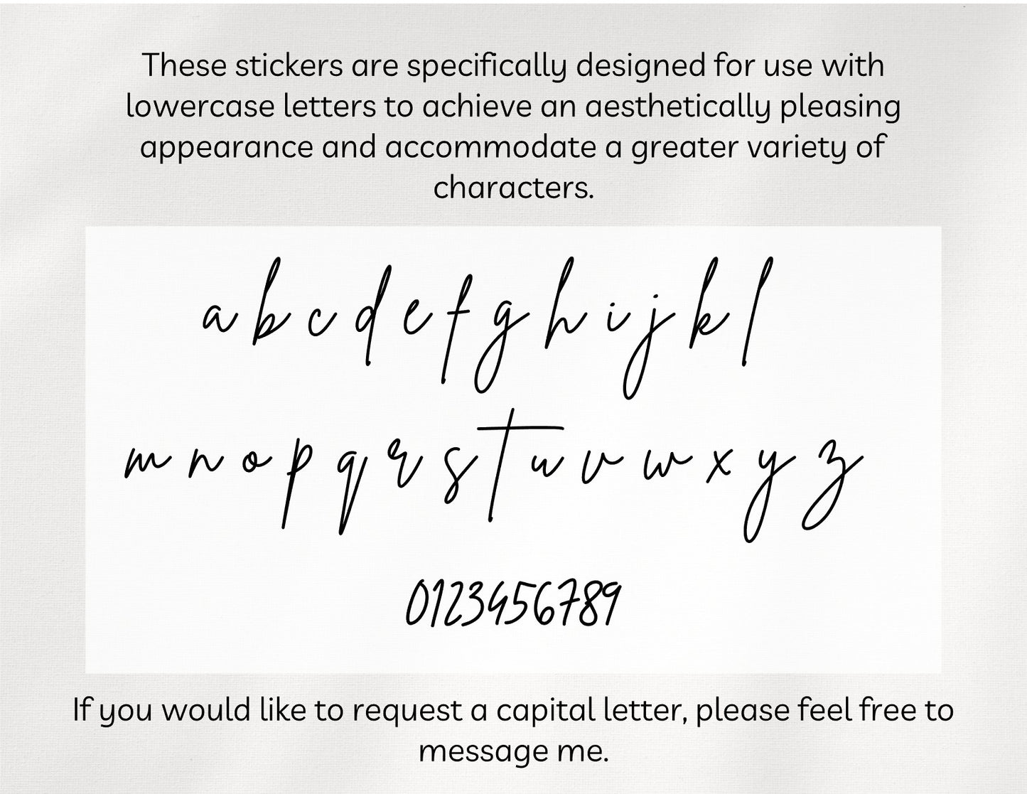Custom Highlighted Script Planner Stickers